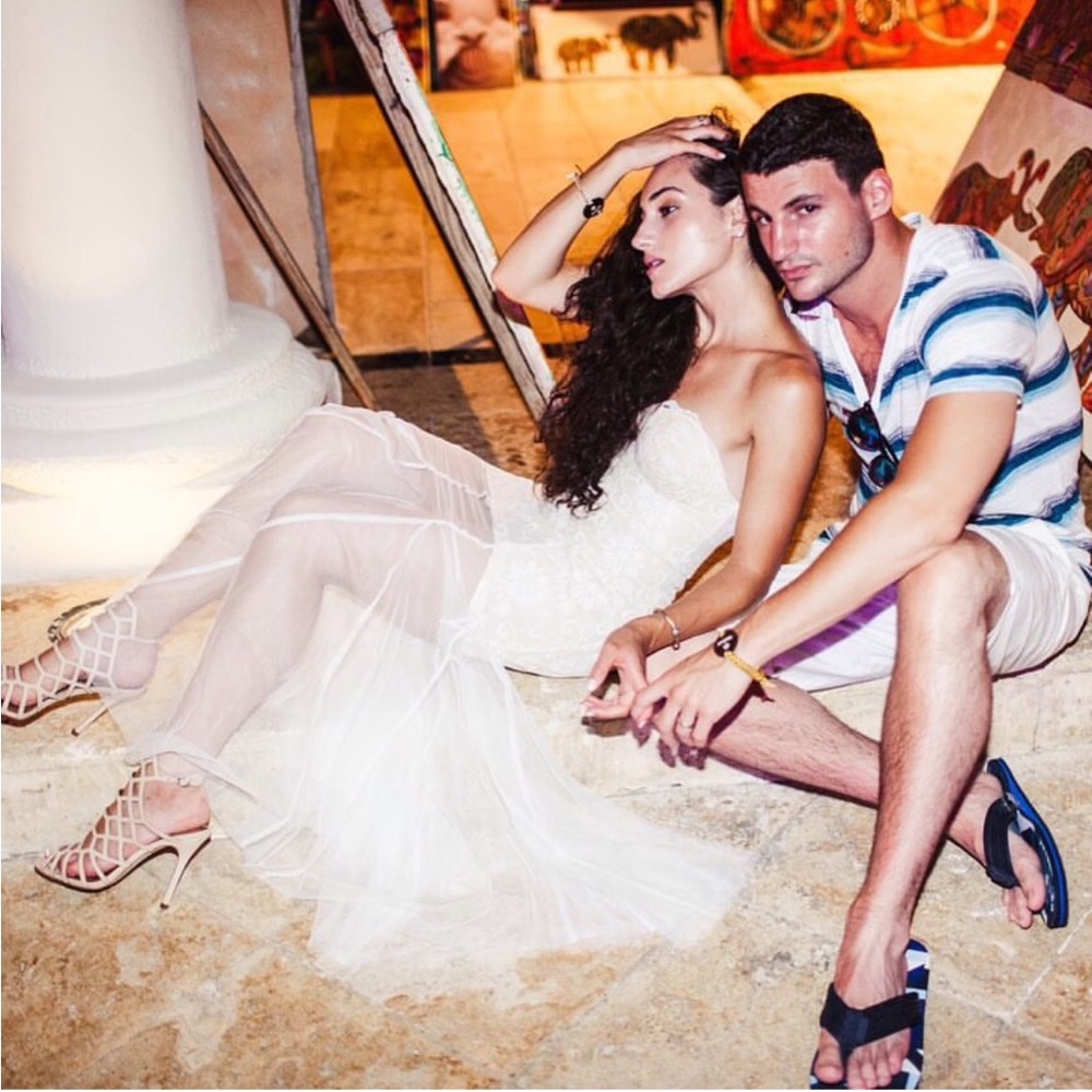Jarlo Strapless sweetheart neckline sheer white gown summer bridal petite dress